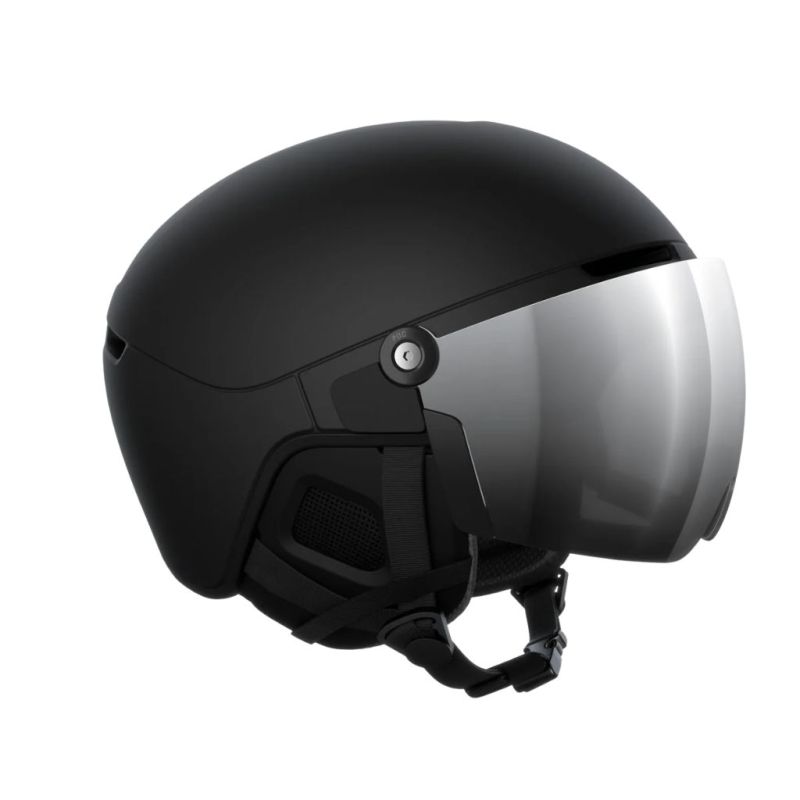 Kask narciarski POC Obex Visor Uranium Black Matt/Clarity Universal/Partly Sunny/Silver