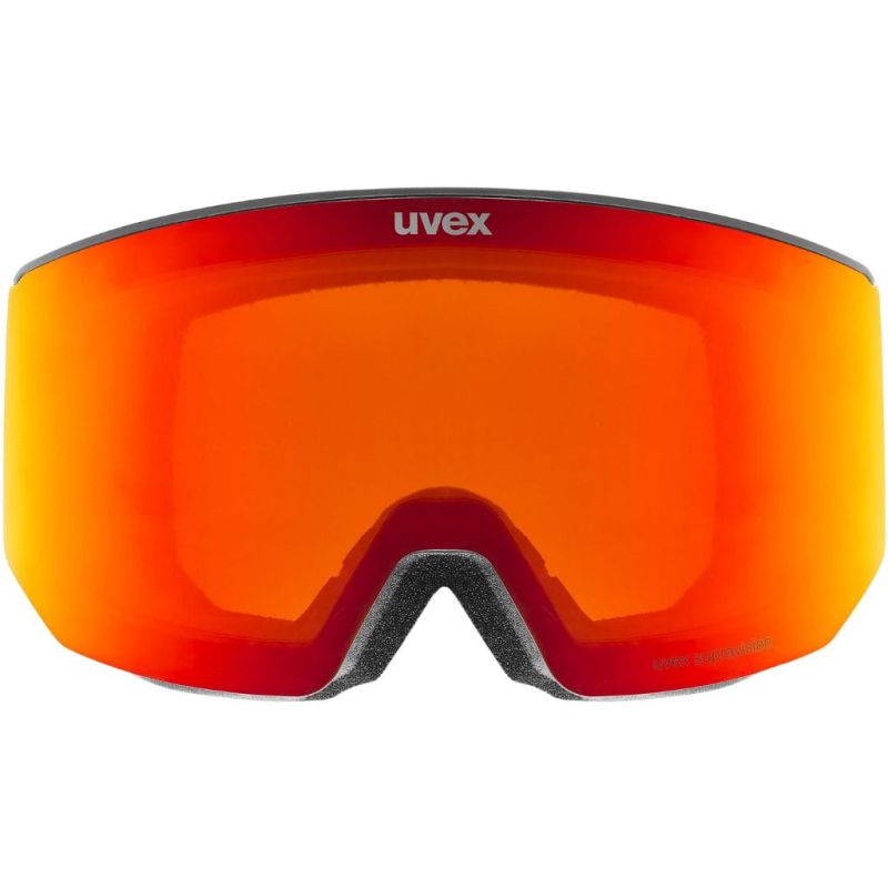 Gogle narciarskie UVEX Lace ATTRACT black matt/red