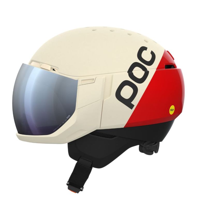 Kask narciarski POC Levator Mips Rouge/Blanc