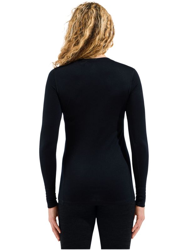 Bielizna termoaktywna damska Odlo Merino Top Black