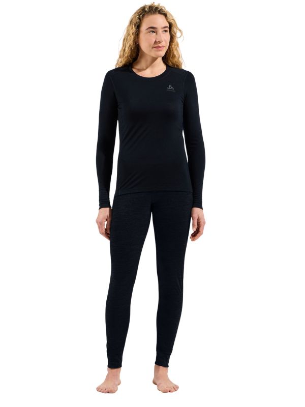 Bielizna termoaktywna damska Odlo Merino Top Black