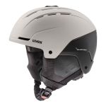 Kask narciarski UVEX Stance warm grey black matt