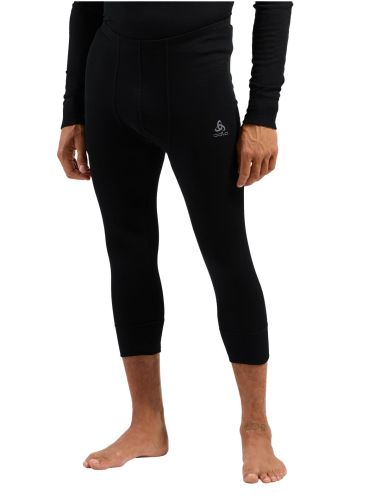 Legginsy termoaktywne męskie Odlo Active Warm 3/4 Black