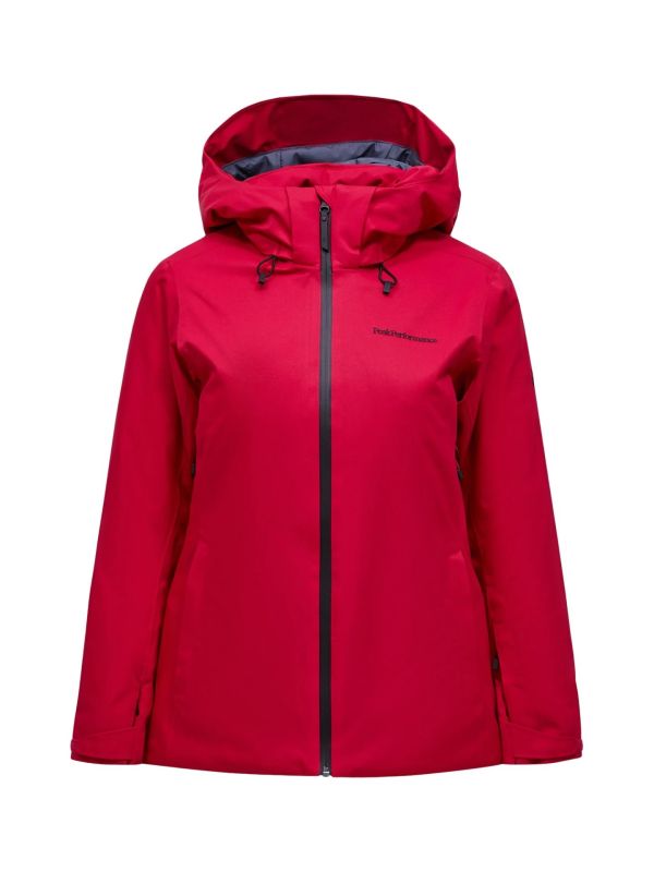 Kurtka Peak Performance damska W Anima Insulated Jacket Tech Burgundy