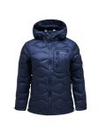 Kurtka Peak Performance puchowa damska Helium Utility Down Hood Blue Shadow