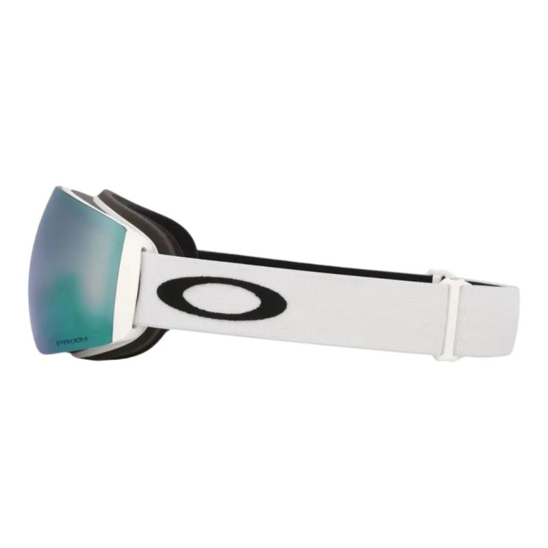 Gogle narciarskie Oakley - Flight Deck Pro M - Matte White - Prizm Snow Sapphire Iridium