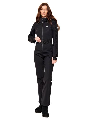 Kombinezon narciarski damski EA7 Emporio Armani Kitzbühel Softshell Jumpsuit Black