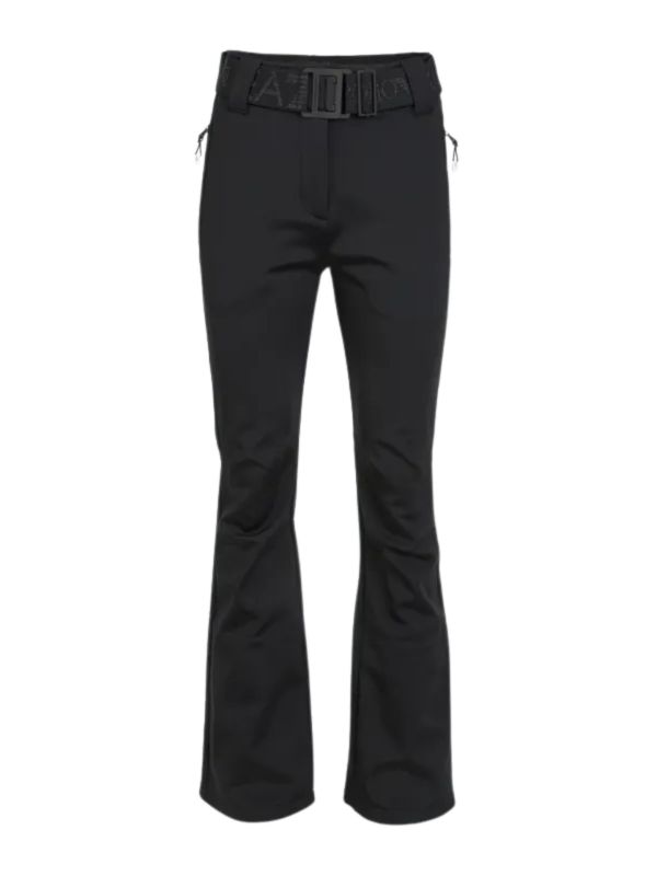 Spodnie narciarskie damskie EA7 Emporio Armani Kitzbühel Softshell Waisted Pant Black