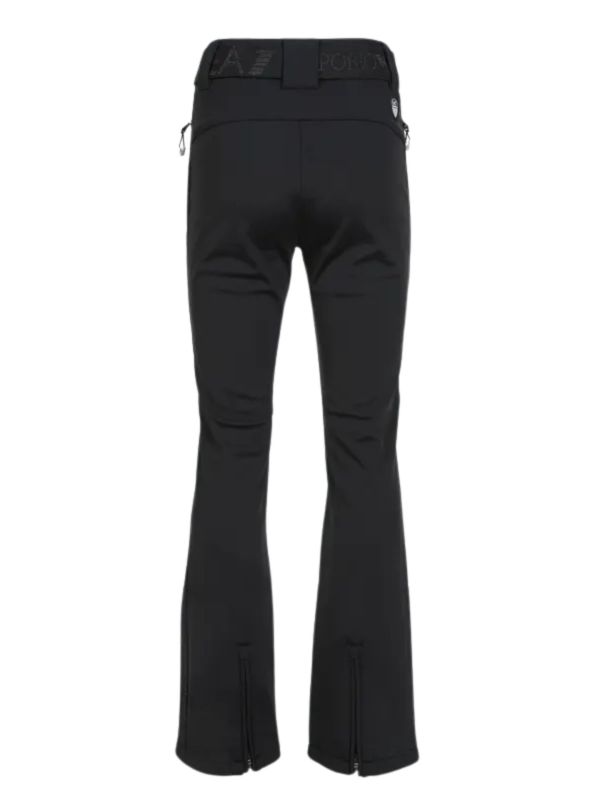 Spodnie narciarskie damskie EA7 Emporio Armani Kitzbühel Softshell Waisted Pant Black