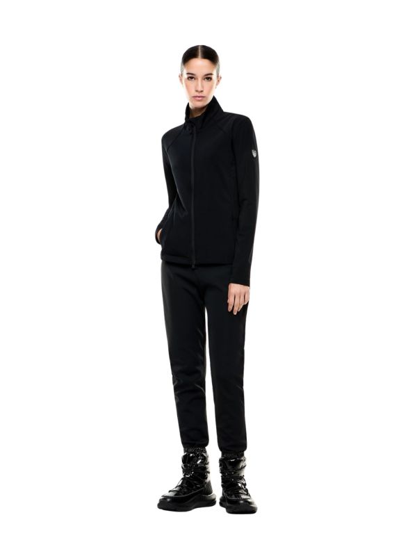 Legginsy narciarskie damskie EA7 Emporio Armani Kitzbühel Softshell Leggings Black