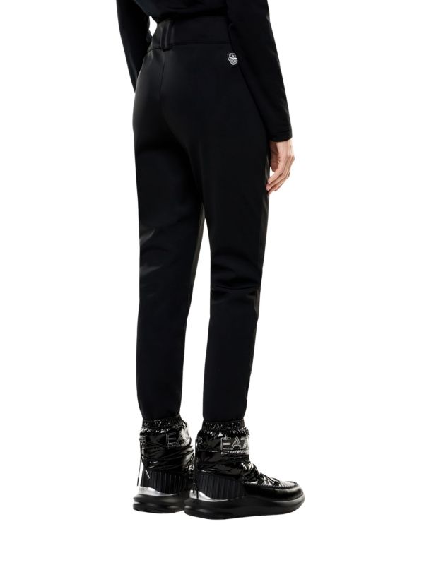 Legginsy narciarskie damskie EA7 Emporio Armani Kitzbühel Softshell Leggings Black