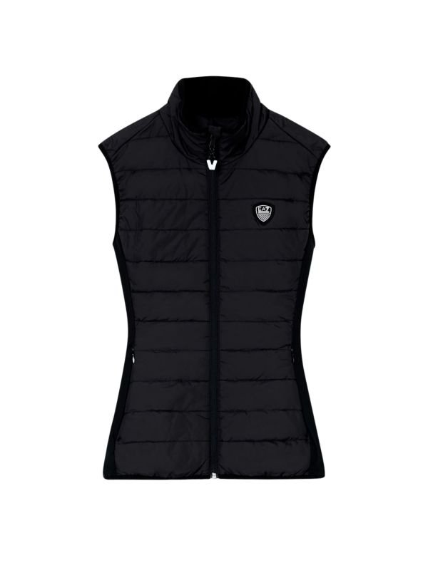 Kombinezon narciarski damski EA7 Emporio Armani Kitzbühel Softshell Tris (Jacket + Vest + Pants) Black