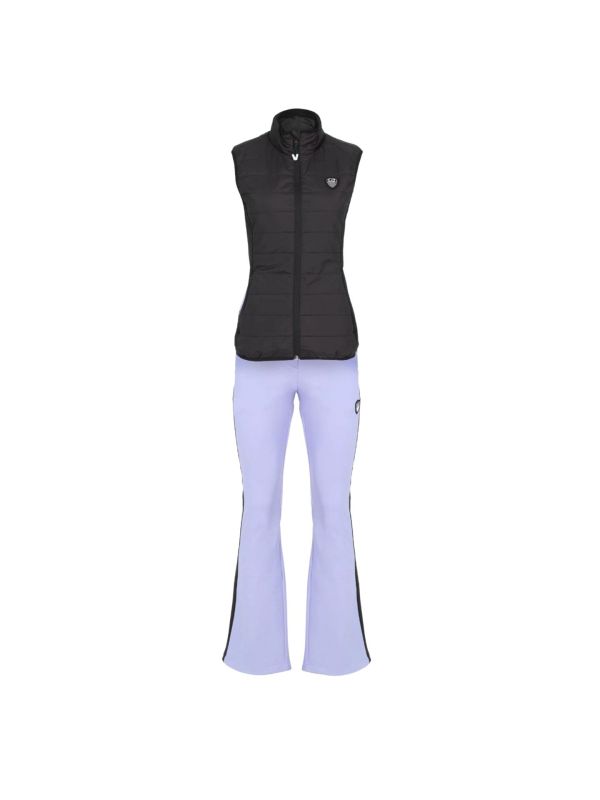 Kombinezon narciarski damski EA7 Emporio Armani Kitzbühel Softshell Tris (Jacket + Vest + Pants) Sweet Lavender