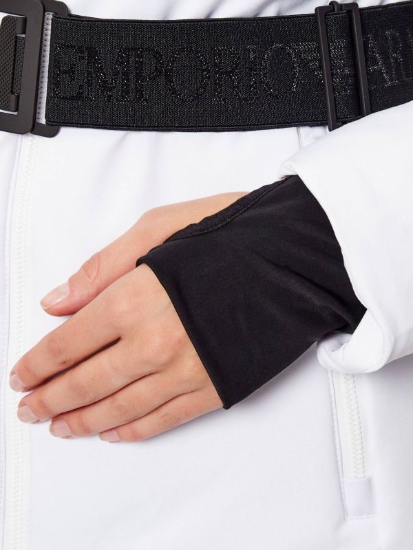 Kurtka narciarska damska EA7 Emporio Armani Kitzbühel Protectum7 Jacket White