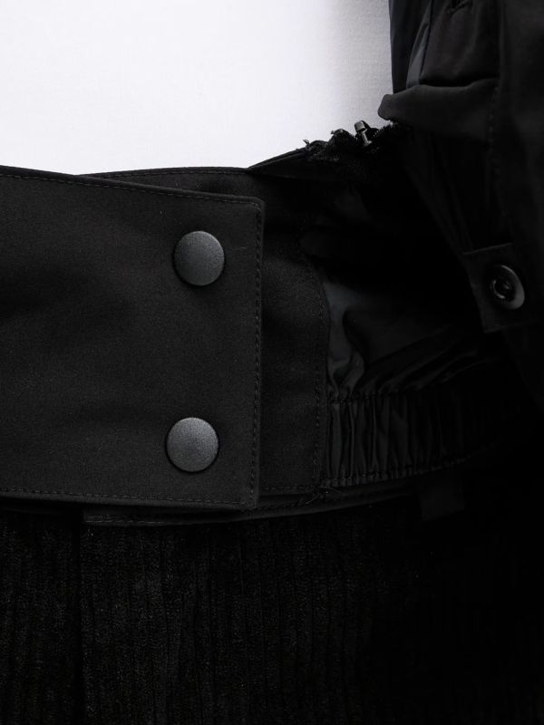 Kurtka narciarska damska EA7 Emporio Armani St. Moritz Fashion Eco-Down Jacket Black