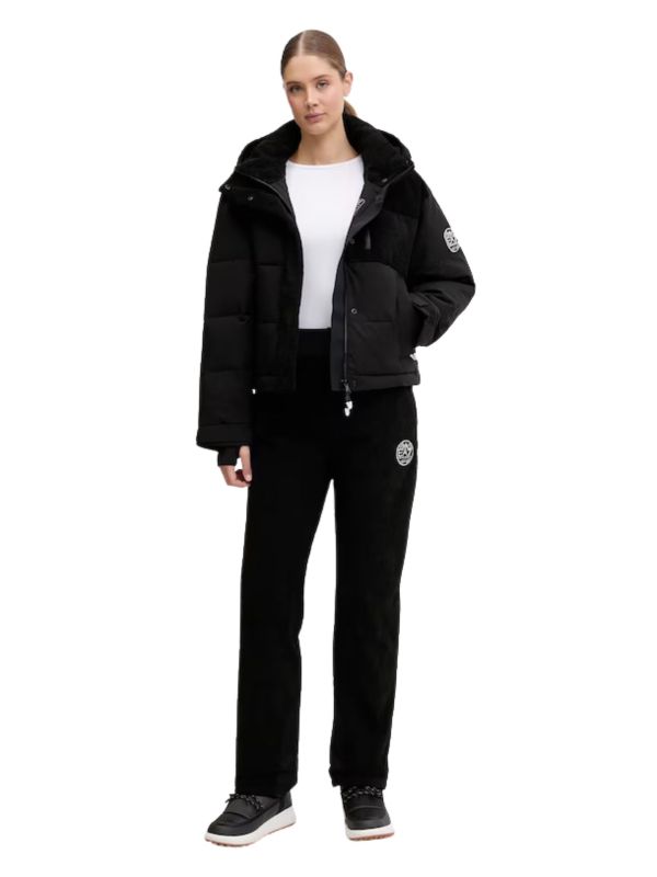 Kurtka narciarska damska EA7 Emporio Armani St. Moritz Fashion Eco-Down Jacket Black