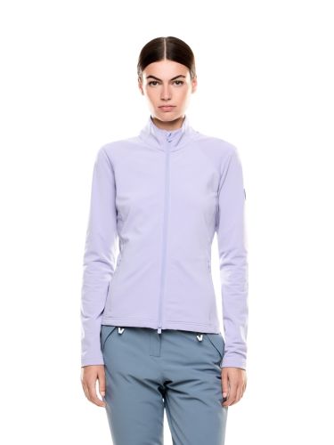 Bluza narciarska damska EA7 Emporio Armani Kitzbühel Powerstretch Full Zip Sweet Lavender