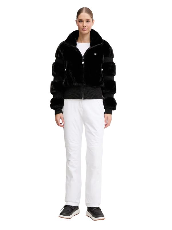 Spodnie narciarskie damskie EA7 Emporio Armani Cortina Toray Pant White