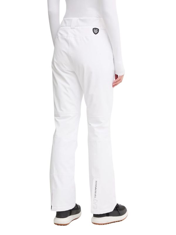 Spodnie narciarskie damskie EA7 Emporio Armani Cortina Toray Pant White