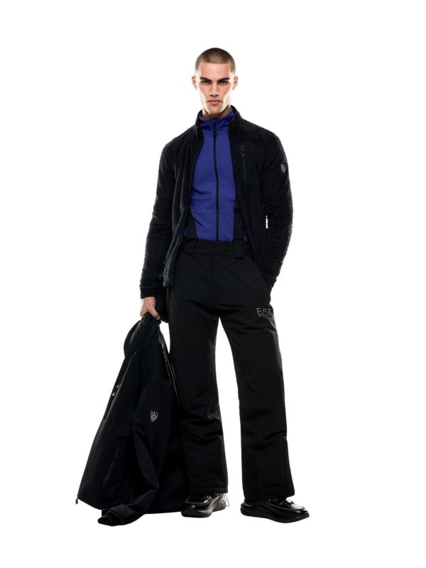 Spodnie narciarskie męskie EA7 Emporio Armani Ski Kitzbühel Protectum7 Black