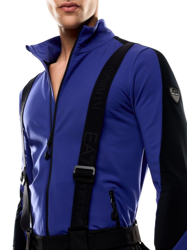 Spodnie narciarskie męskie EA7 Emporio Armani Ski Kitzbühel Protectum7 Black