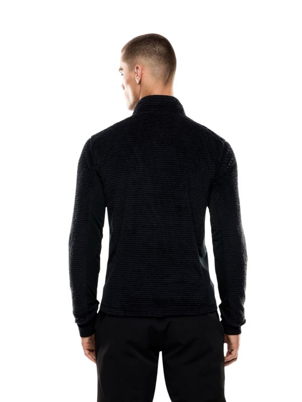 Bluza narciarska męska EA7 Emporio Armani Cortina Primaloft Teddy Bear Black