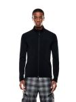 Bluza narciarska męska EA7 Emporio Armani Kitzbühel Powerstretch Colorblock Full Zip Black