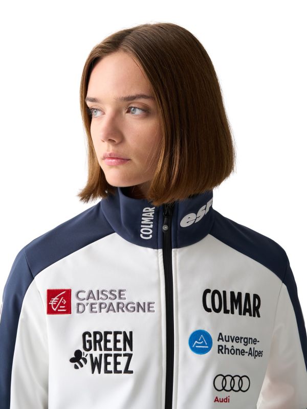 Kurtka narciarska damska Colmar Replica Softshell Jacket White Navy Bright Red