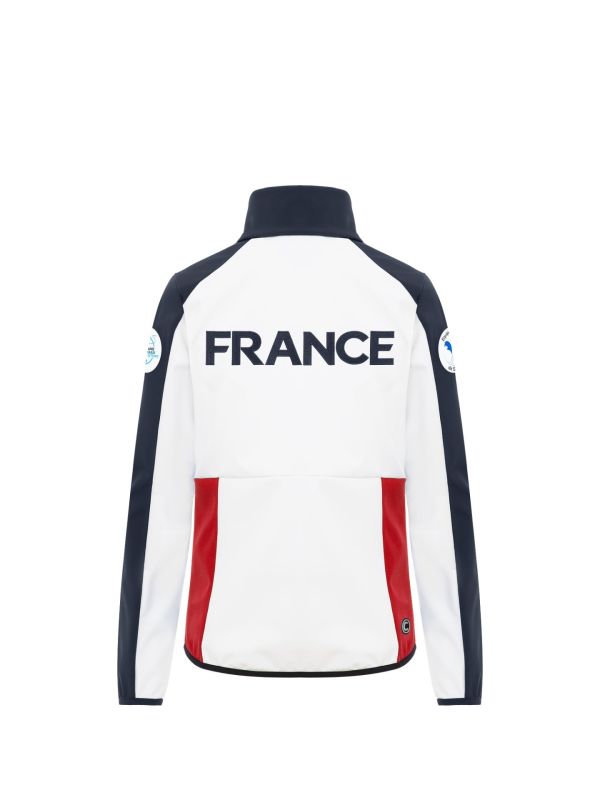Kurtka narciarska damska Colmar Replica Softshell Jacket White Navy Bright Red