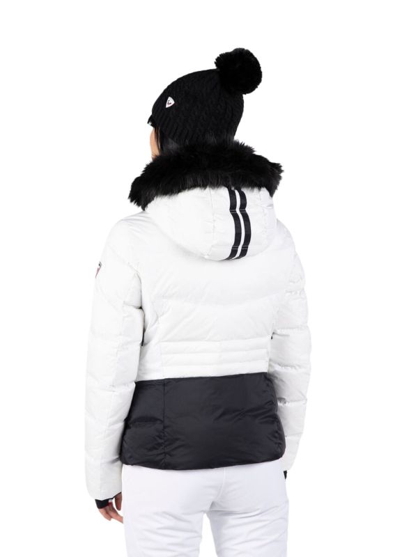 Kurtka narciarska damska Rossignol Joseray Down White