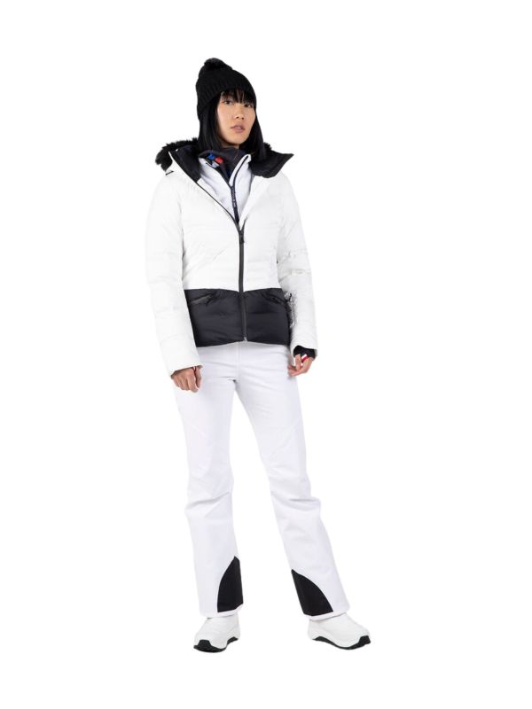 Kurtka narciarska damska Rossignol Joseray Down White