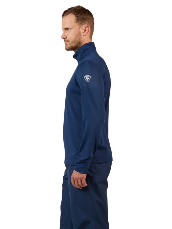 Bluza męska Rossignol Stretch Half-Zip Mid Layer Dark Navy