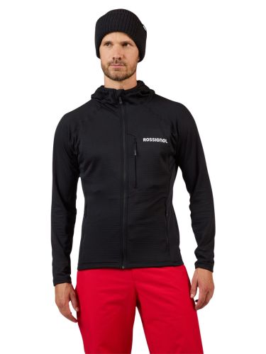 Bluza narciarska męska Rossignol Blackside FZH Fleece Black