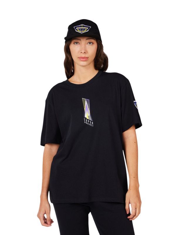 Koszulka unisex Rossignol Super Tee Black