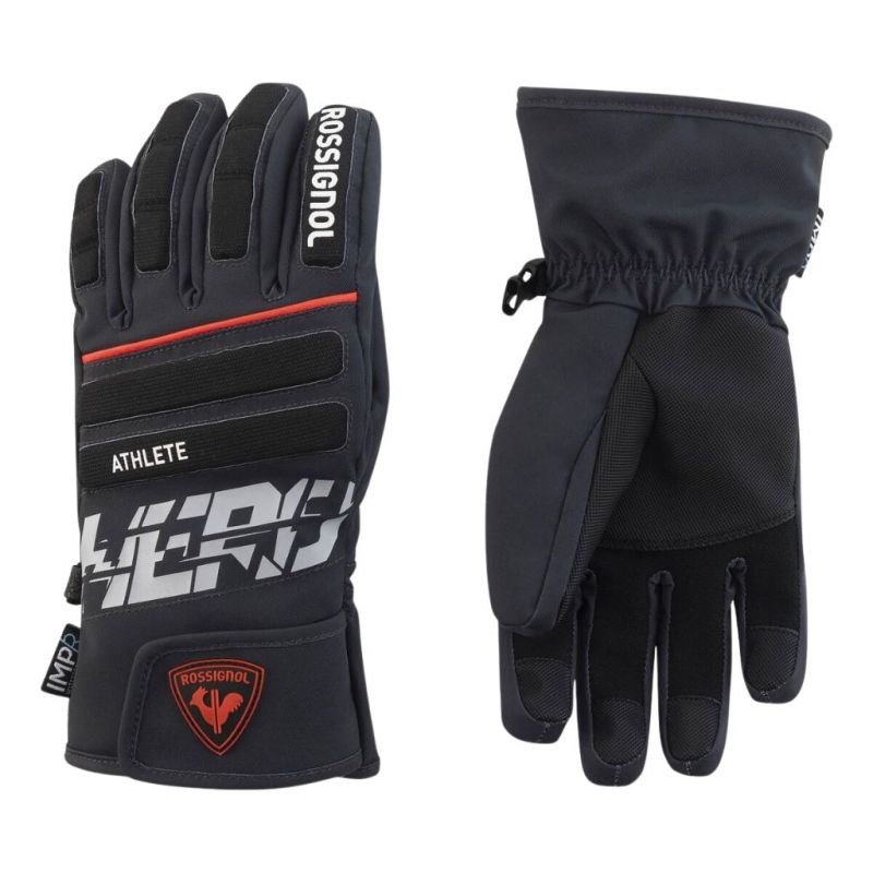 Rękawice narciarskie dziecięce Rossignol Hero Onyx Grey
