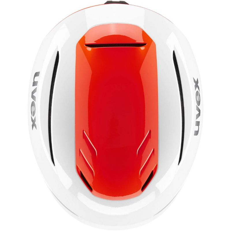 Kask narciarski UVEX Resolution SL white electric red