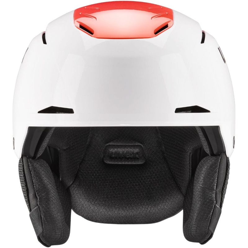 Kask narciarski UVEX Resolution SL white electric red