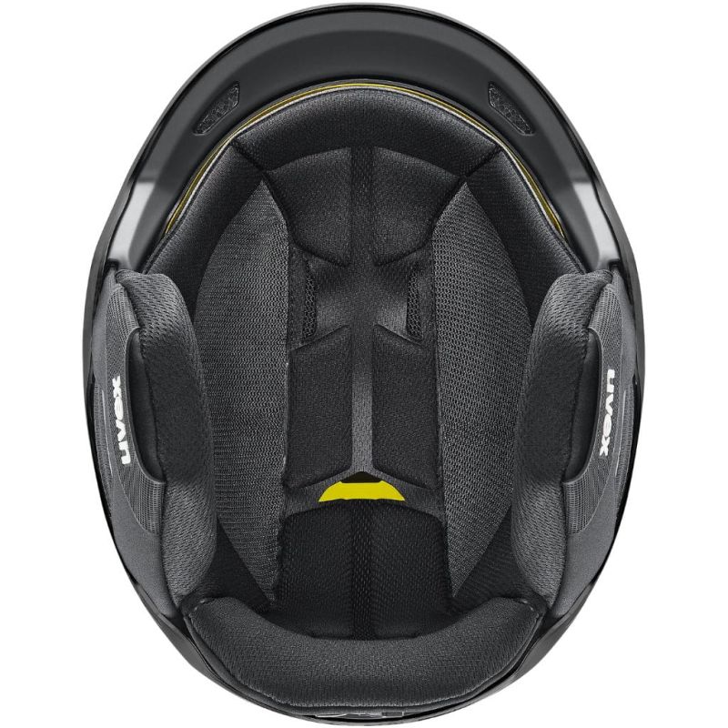 Kask narciarski UVEX Resolution MIPS black white matt