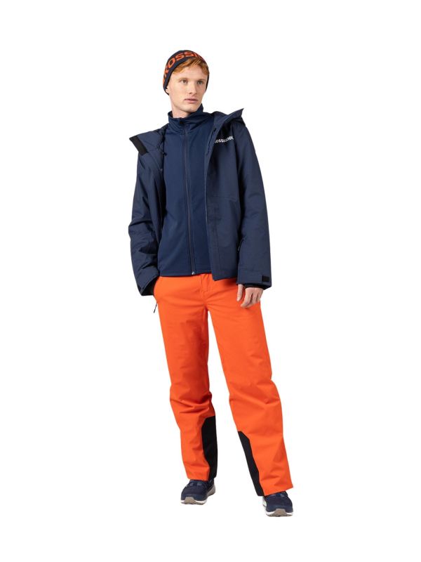 Bluza narciarska męska Rossignol Mid Layer Stretch Dark Navy