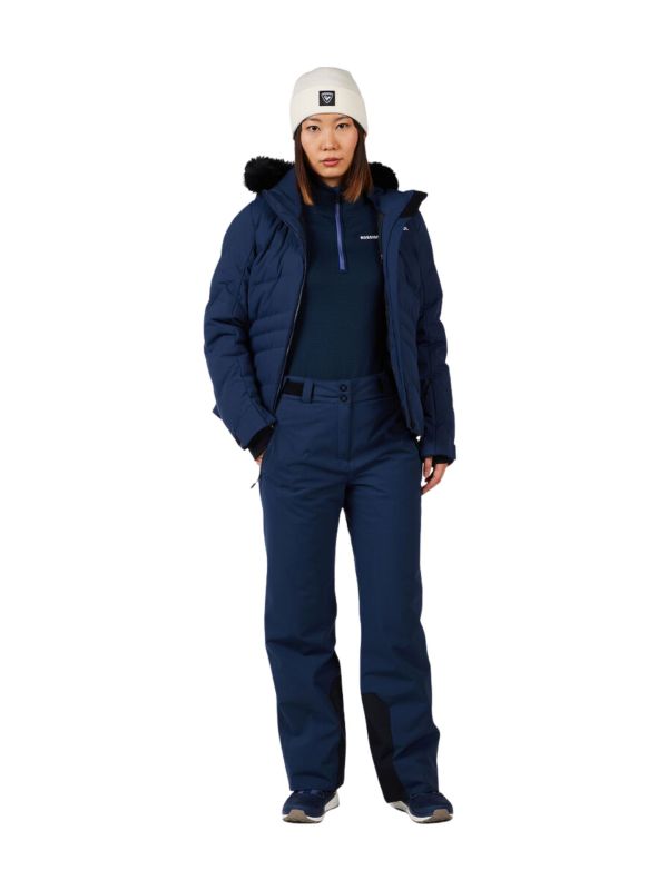 Spodnie narciarskie damskie Rossignol Strawpile Insulated Regular Dark Navy