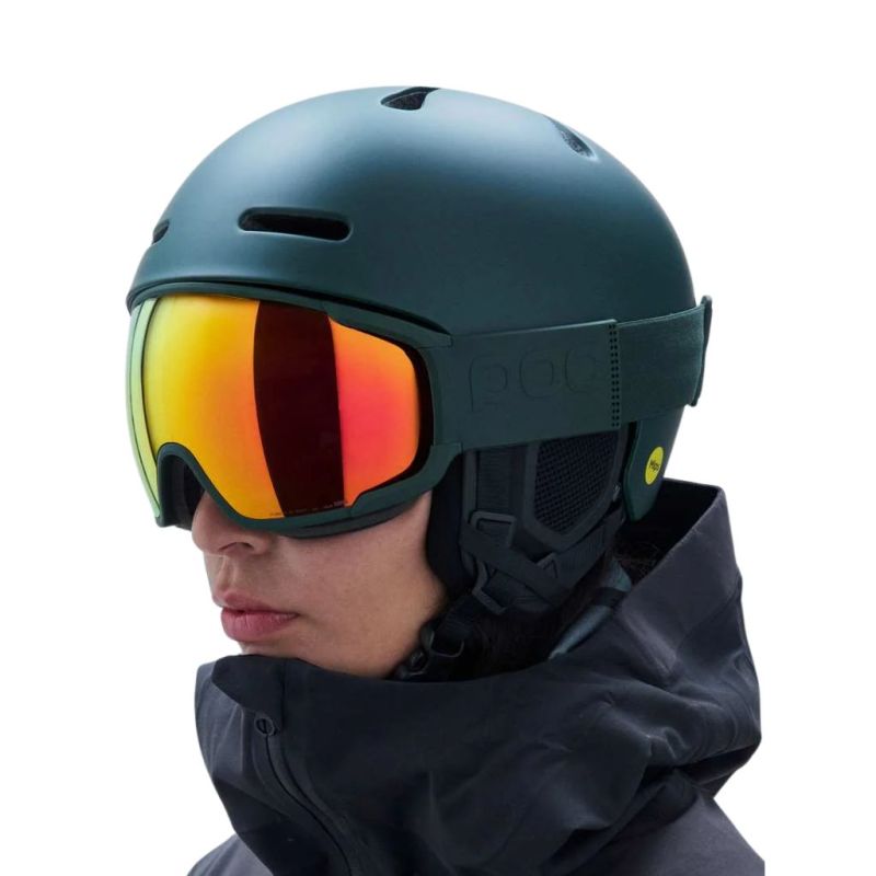 Kask narciarski POC Fornix MIPS Pargasite Green Matt