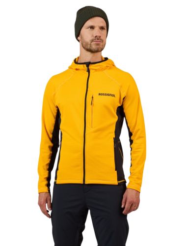 Bluza narciarska męska Rossignol Blackside FZH Fleece Saffron Yellow
