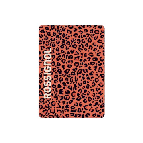 Komin Rossignol Allover Neck Warmer Orange Wild Leopard Print