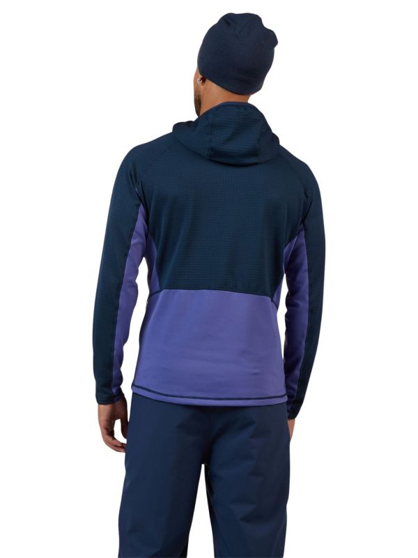 Bluza narciarska męska Rossignol Blackside FZH Fleece Dark Navy