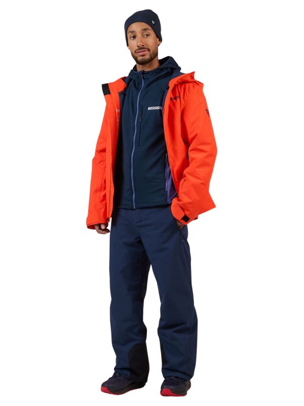 Bluza narciarska męska Rossignol Blackside FZH Fleece Dark Navy