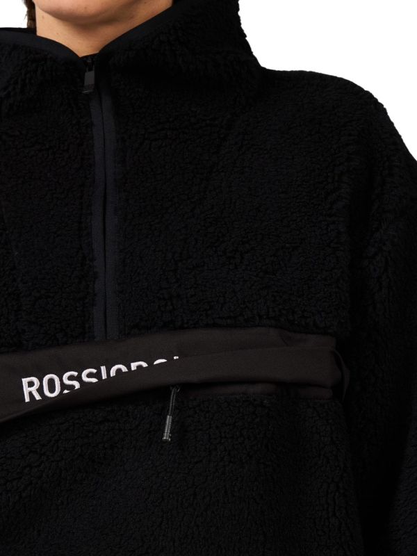 Bluza narciarska damska Rossignol Diretta Full-Zip Fleece Black