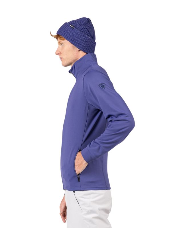 Bluza narciarska męska Rossignol Mid Layer Stretch Future Blue