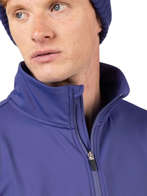Bluza narciarska męska Rossignol Mid Layer Stretch Future Blue