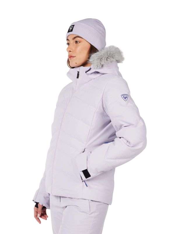 Kurtka narciarska damska Rossignol Staci Insulated Galactic Lilac