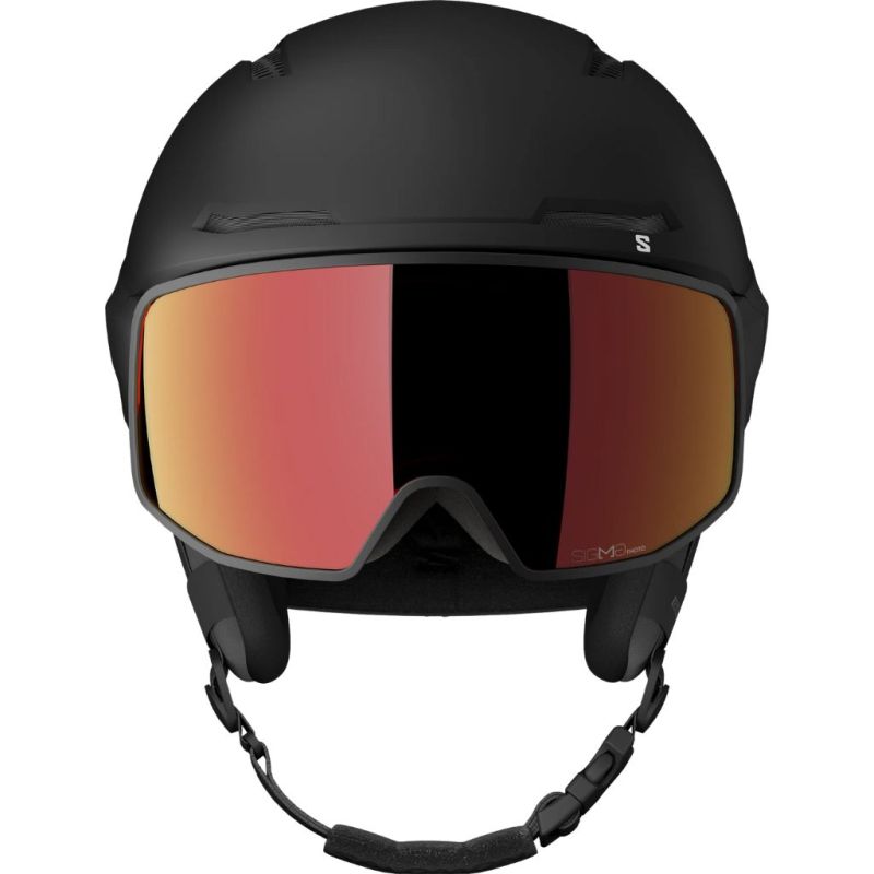 Kask narciarski Salomon Driver Pro Sigma Photo MIPS Black